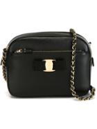 Salvatore Ferragamo 'vara' Camera Case Bag, Women's, Black, Calf Leather