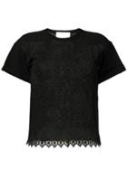 Philosophy Di Lorenzo Serafini Lace T-shirt - Black