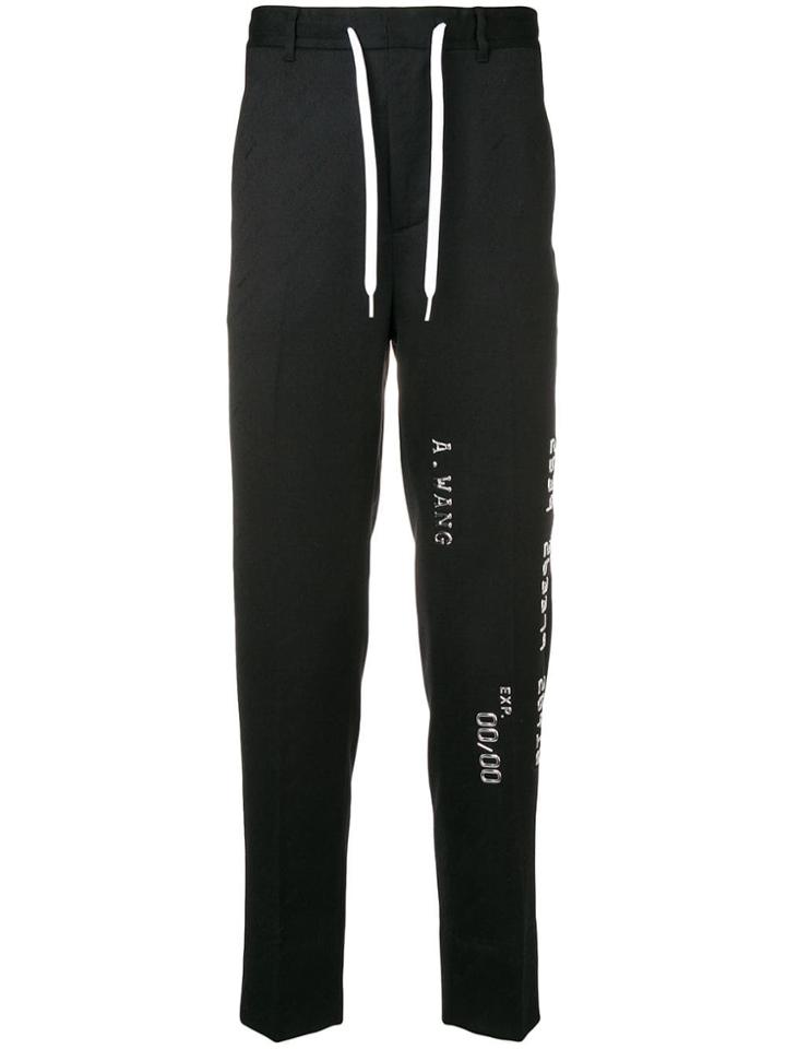 Alexander Wang Credit Card Trousers - Black