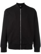Paul By Paul Smith Zip Up Jacket, Men's, Size: Medium, Black, Cotton