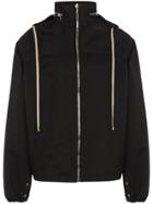 Rick Owens Hooded Zip Jacket - Black