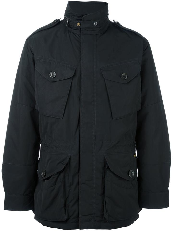 Polo Ralph Lauren Zip Up Coat, Men's, Size: Xl, Black, Polyester/nylon/feather Down