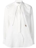 Stella Mccartney Zip-detail Shirt - White