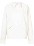 The Elder Statesman Cactus Embroidered Jacket - White