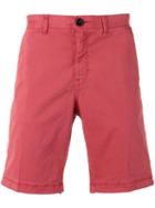 Michael Kors Chino Shorts, Men's, Size: 30, Red, Cotton/spandex/elastane