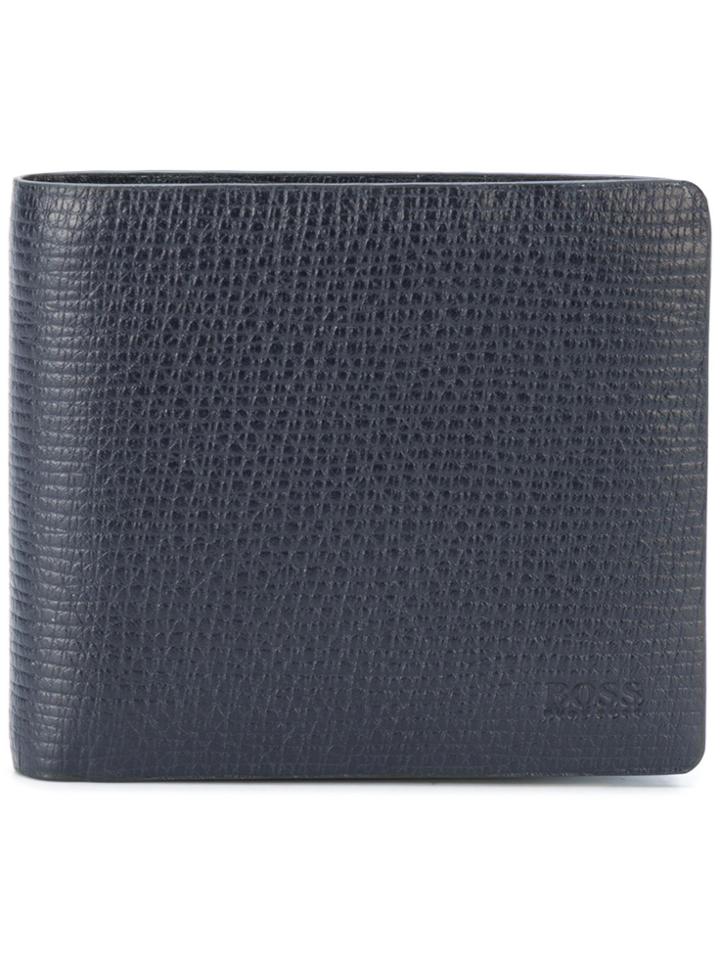 Boss Hugo Boss Rectangular Wallet - Blue