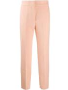 Msgm Cropped Trousers - Neutrals