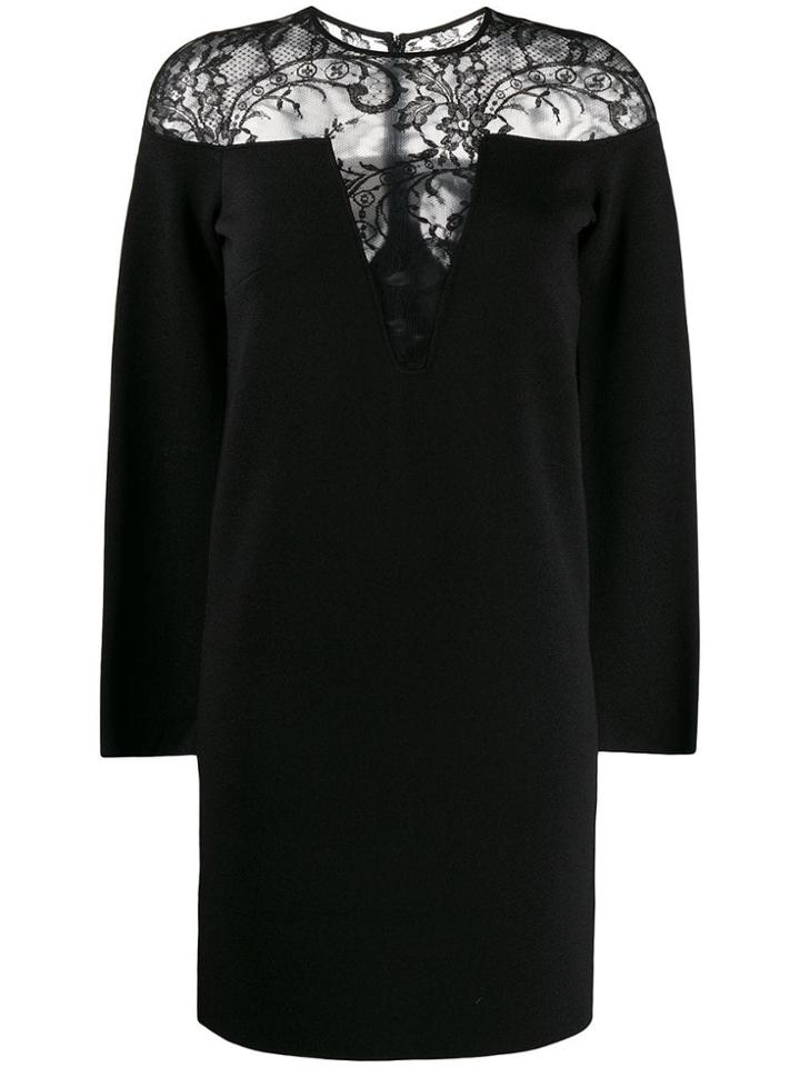 Givenchy Lace Top Dress - Black