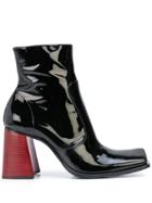 Maison Margiela Structured Ankle Boots - Black