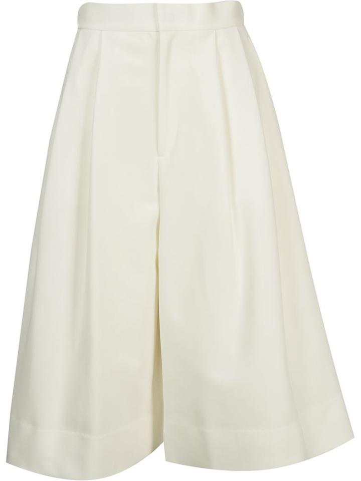 En Route Wide Leg Culottes, Women's, Size: 0, White, Polyester/triacetate