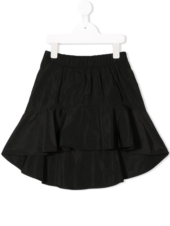 Andorine Ruffled Skirt - Black