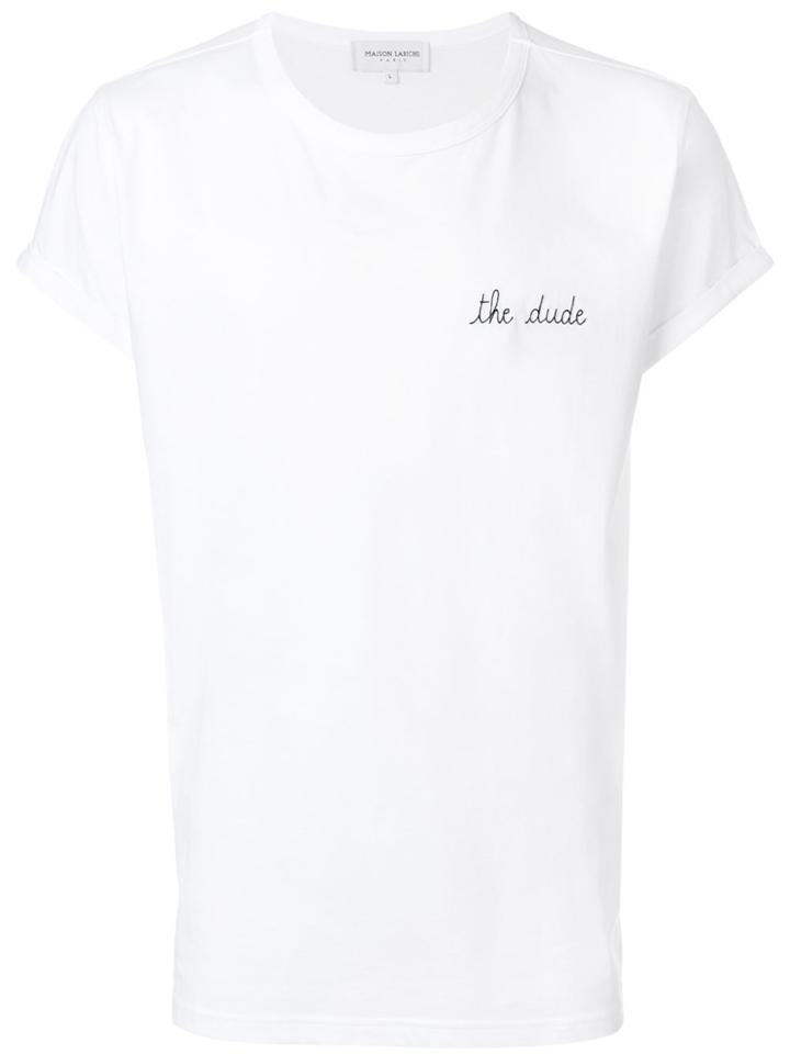 Maison Labiche Classic Fitted T-shirt - White