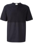 Stephan Schneider Two Tone T-shirt, Men's, Size: M, Blue, Cotton