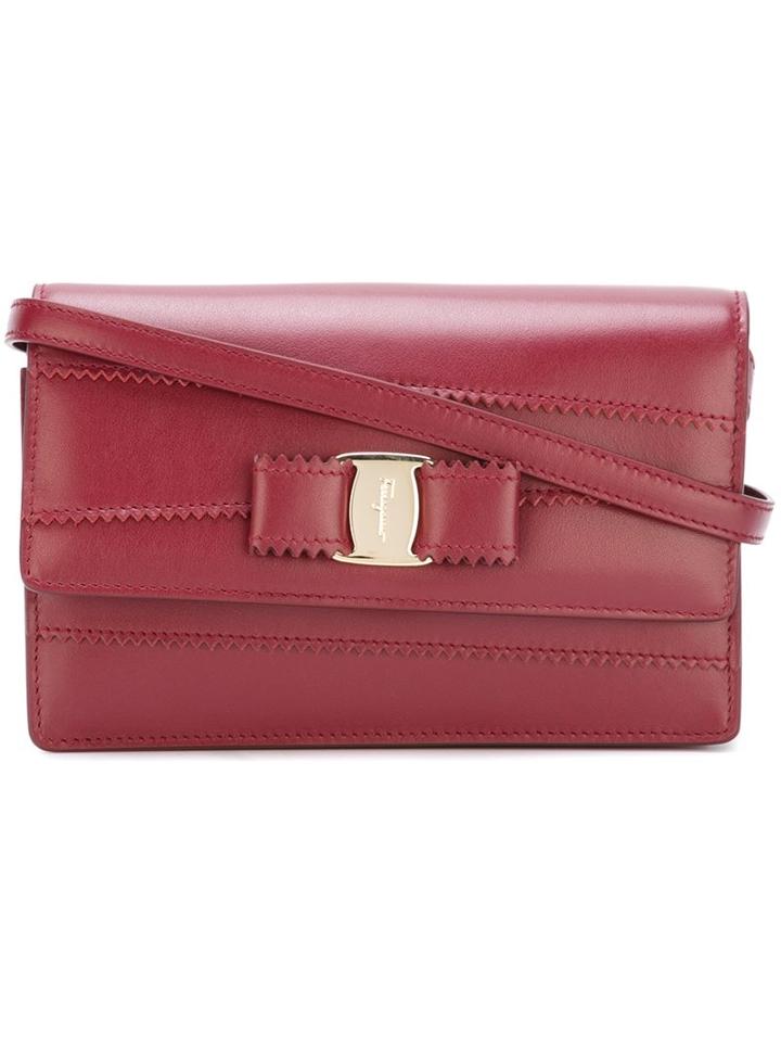 Salvatore Ferragamo 'vara' Crossbody Bag, Women's, Red