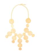 Kenneth Jay Lane Coin Drop Necklace - Gold