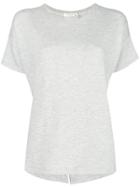 Rag & Bone Kat Split Back T-shirt - Grey