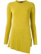 Uma Raquel Davidowicz Asymmetric Blouse - Yellow & Orange