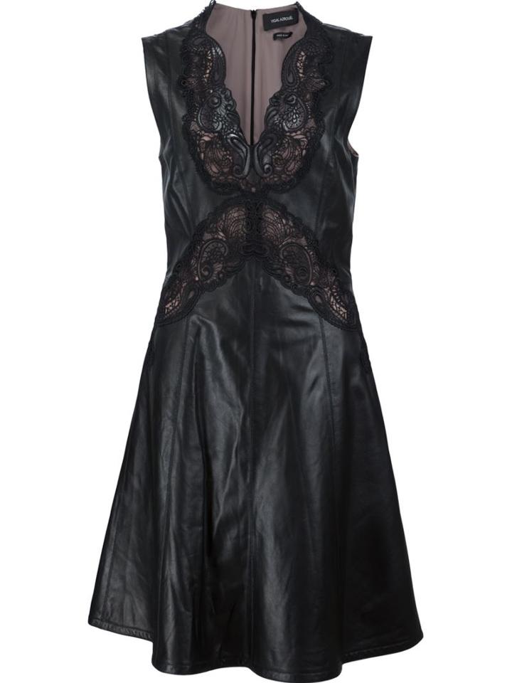 Yigal Azrouel Lace Insert Detail Dress