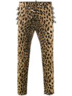 Dsquared2 Leopard Print Trousers - Multicolour