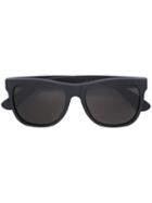 Retrosuperfuture Classic Black Matte Sunglasses, Women's, Plastic