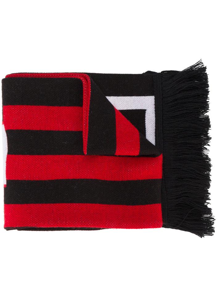 Givenchy - Wool Logo Scarf - Men - Acrylic/wool - One Size, Black, Acrylic/wool