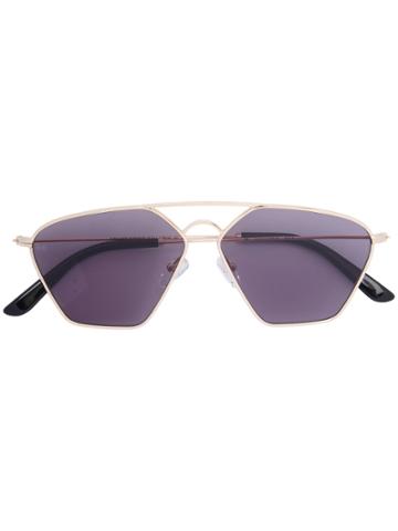 Smoke X Mirrors Geo Sunglasses - Metallic