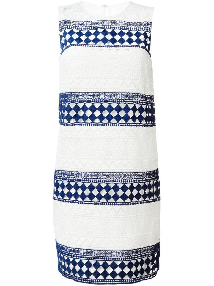 Philosophy Di Lorenzo Serafini Embroidered Lace Sleeveless Lace