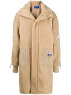Ader Error Oversized Dumble Coat - Neutrals