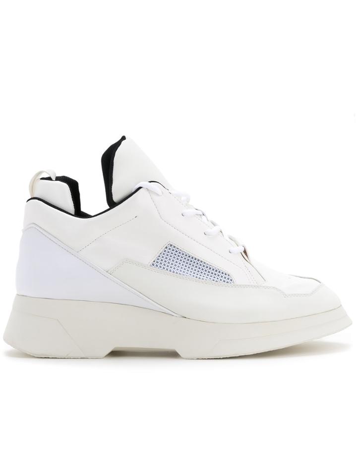 Julius Chunky Hi-top Trainers - White