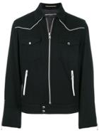 Department 5 Patch Pocket Zip Jacket - Black