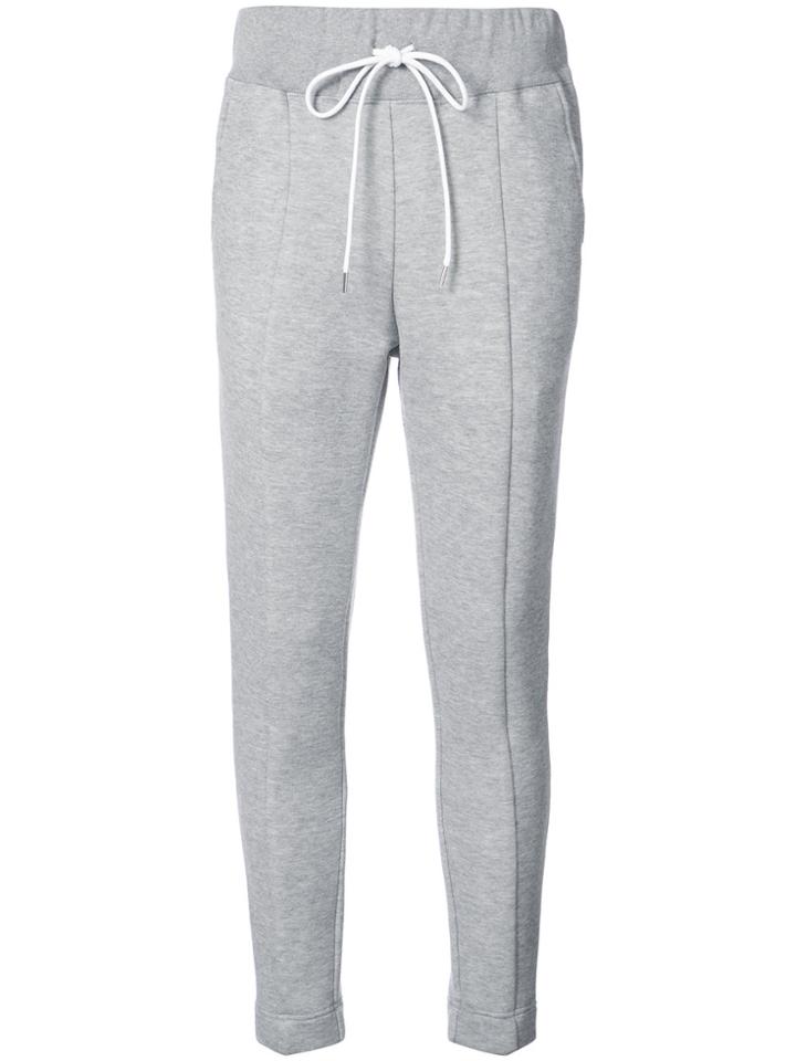 Sacai Slim Leg Track Trousers - Grey