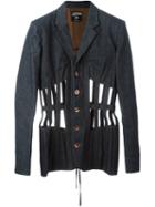 Jean Paul Gaultier Vintage Denim Cage Jacket