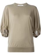 Givenchy Ruffled Sleeve Sweater