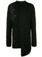 Yohji Yamamoto Button Down Sweater - Black