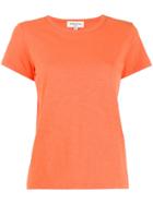 Ymc Short Sleeved Cotton T-shirt - Orange