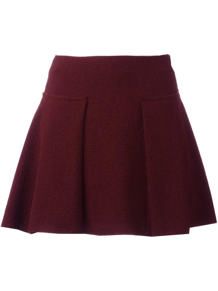 See By Chloé Cloque Mini Skirt