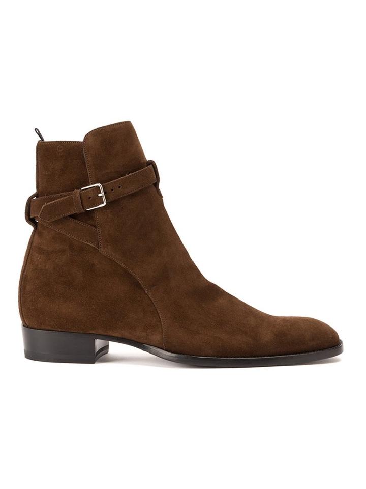 Saint Laurent 'wyatt' Jodhpur Ankle Boots