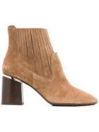 Tod's Heeled Ankle Boots - Neutrals