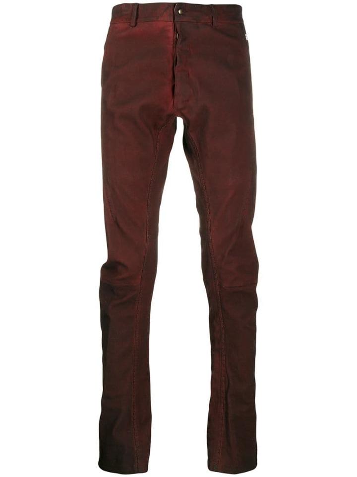 Isaac Sellam Experience Hedoniste Slim-fit Trousers - Red