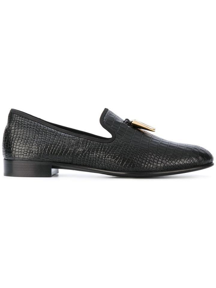 Giuseppe Zanotti Spacey Slippers - Black