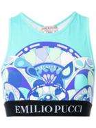 Emilio Pucci Printed Sports Bra - Multicolour