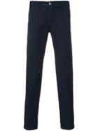 Re-hash Slim-fit Trousers - Blue