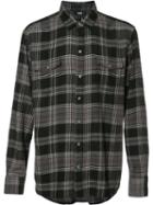 Paige Plaid Shirt, Men's, Size: Xxl, Black, Cotton/rayon