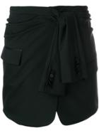 Alexander Wang Shirt Tied Mini Shirt - Black