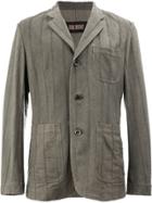Uma Wang Striped Blazer - Grey
