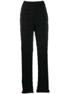 Toteme Slim-fit Pleated Trousers - Black