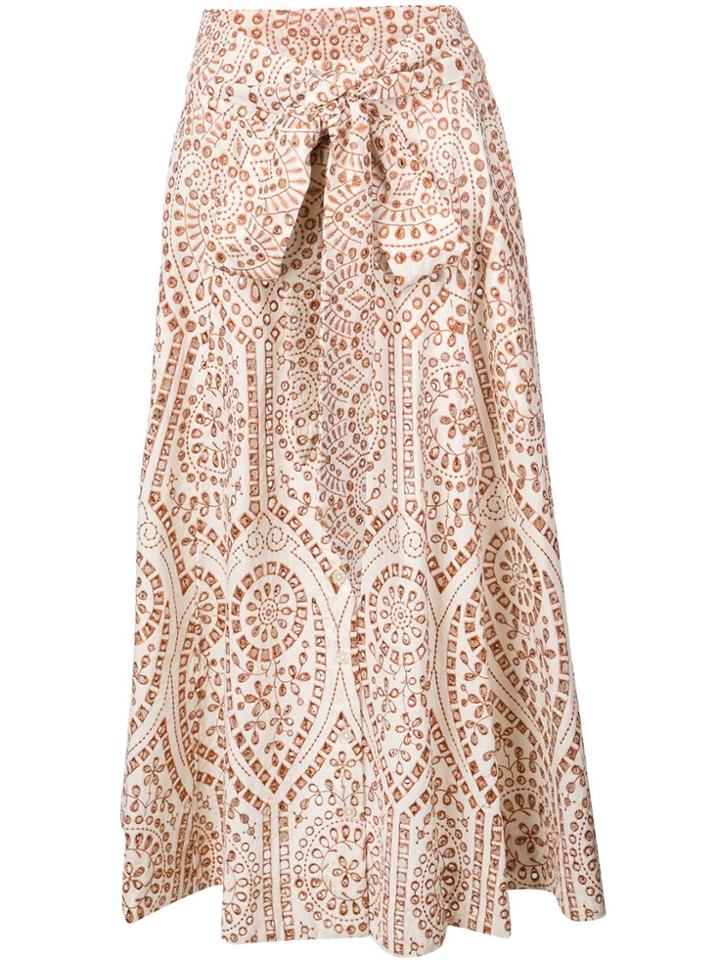 Lisa Marie Fernandez Nicole Skirt - White