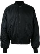 Hood By Air - Satin Bomber Jacket - Men - Nylon/polyester/cupro - S, Black, Nylon/polyester/cupro