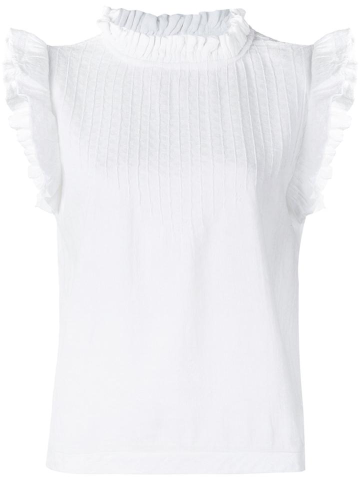 Cecilie Copenhagen Swing Pin Top - White