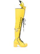 Gcds Pokémon Knee-high Boots - Yellow